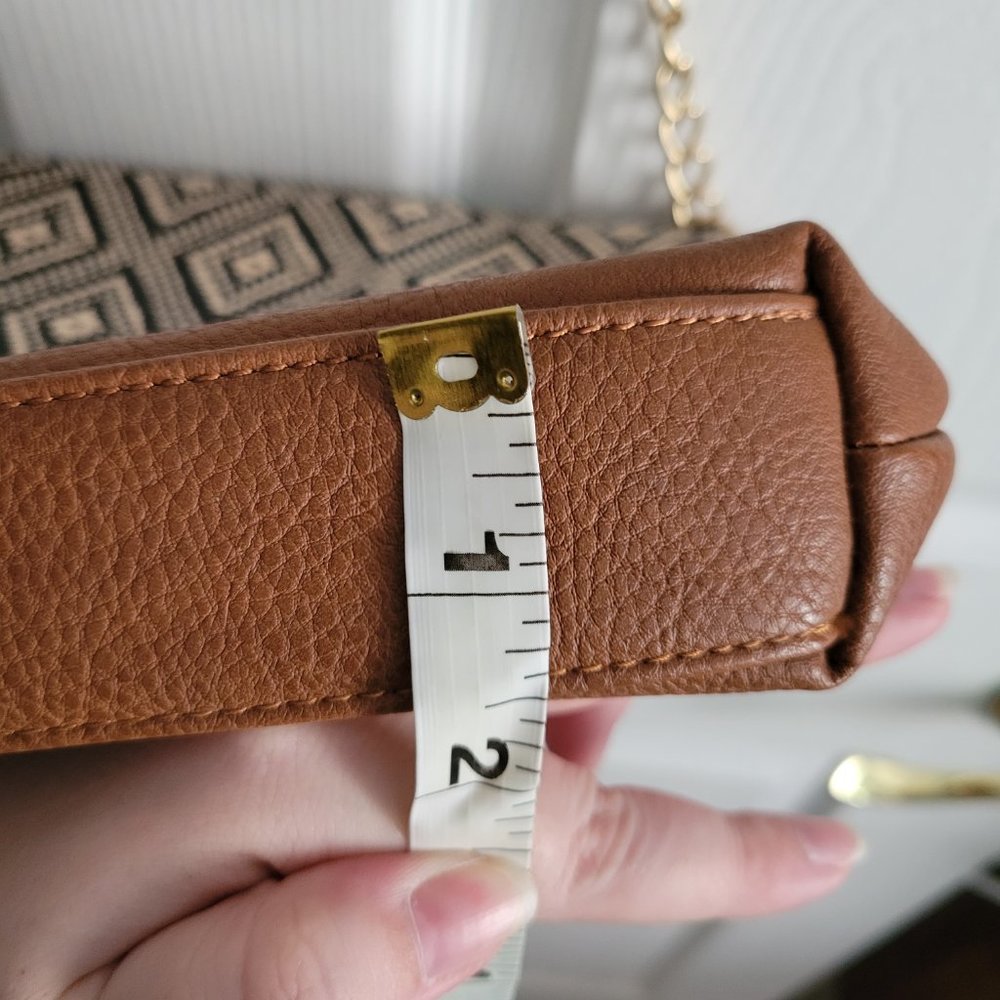 Call It Spring Diamond Pattern Boho Crossbody Bag - Picture 10 of 16